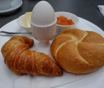 Frühstück im Hermes in Wien
