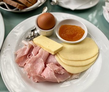 Frühstück im Palmenhaus in Wien