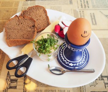 Frühstück in der Hidden Kitchen Park in Wien