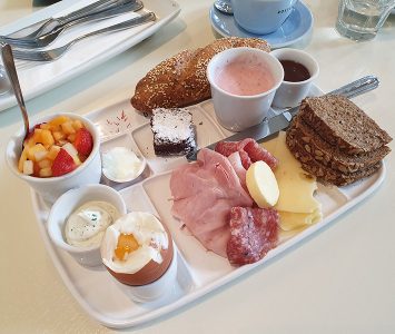 Frühstück im freiraum in Wien