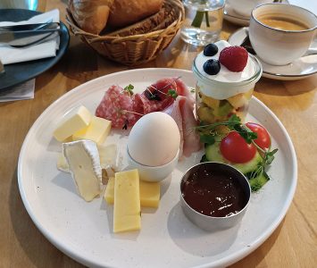 Frühstück im Westpol in Wien