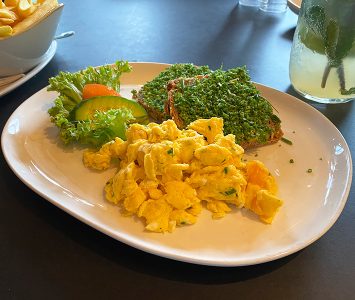 Frühstück im Blaustern in Wien