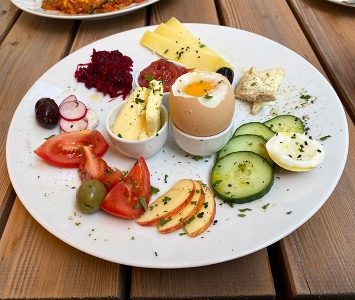 Frühstück im Naturkost Liola in Wien