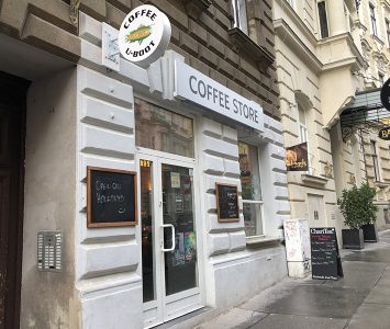 Frühstück im Coffee Uboot in Wien
