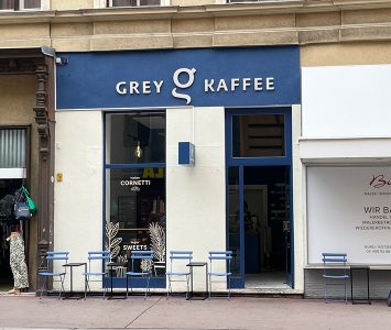 Frühstück im Grey Kaffee in Wien
